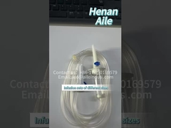 Certificato ISO Amministratore Infusione usa e getta Set 15 gocce Iniezione Y sterile