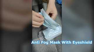 Scopri perché scegliere una maschera facciale usa e getta con visiera antiappannamento e protezione per gli occhi con chiusura