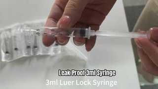 Siringa medica Luer Lock da 3 ml