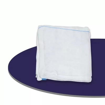 comprare 100% di cotone per la laparotomia medica con spugna a gomma sterile con cuscinetto addominale a raggi X piegato o cucito fabbricazione online