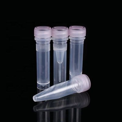 Qualità  1.5ml Conical Bottom Microcentrifuge Tube Sample Tube With Screw Hat fabbrica