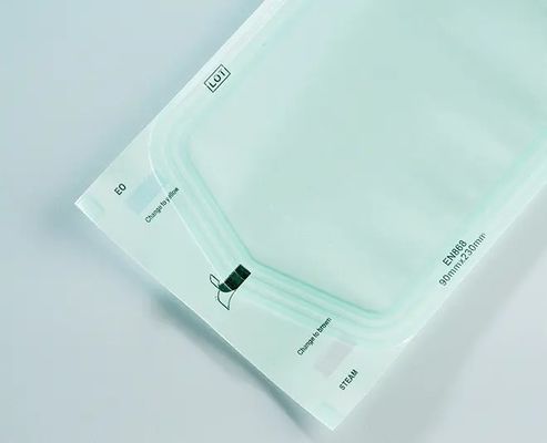 comprare Carta autosigillante dentaria del sacchetto di sterilizzazione per l'imballaggio sterile medico eliminabile fabbricazione online