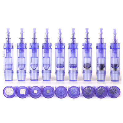 comprare Ago cartuccia Derma Pen Trucco Permanente Tatuaggio Micro Aghi 1/3/5/7/9/12/36/42 Pin Nano Aghi Per Macchina Pmu Mts fabbricazione online