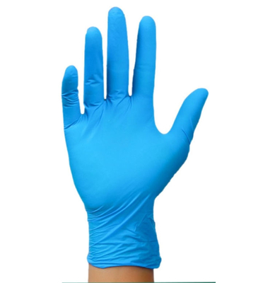 comprare Guanti nitrile monouso blu Protezione mani senza polvere fabbricazione online