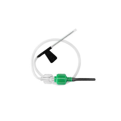 comprare 18-27G Aglio per farfalla medicinale usa e getta - EO Sterile Multi-color Coded Scalp Vein Set per Venenipuncture Clinica fabbricazione online