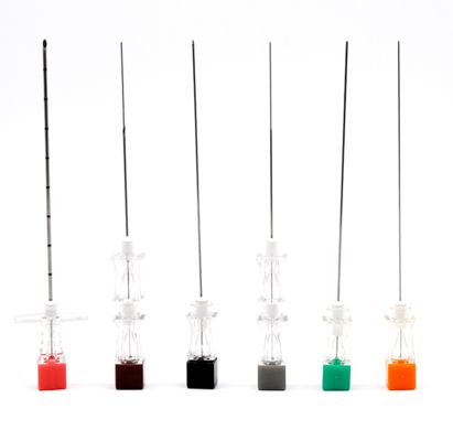 comprare Aglio spinale ad alta precisione 22G 25G 27G per siringa sterile usa e getta nelle procedure di blocco spinale fabbricazione online