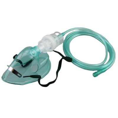 comprare Maschera per ossigeno nebulizzatore di grado medico con sigillo a prova di perdite e coppetta nebulizzatrice integrata per una terapia respiratoria efficace fabbricazione online