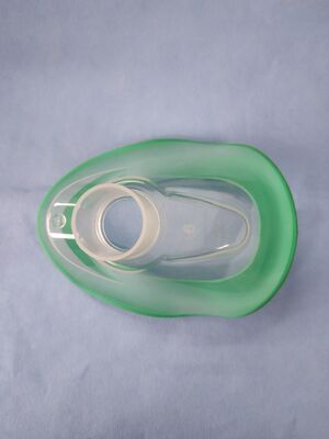 comprare Maschera di anestesia personalizzabile a colori certificata CE per uso ospedaliero e somministrazione di ossigeno medico fabbricazione online