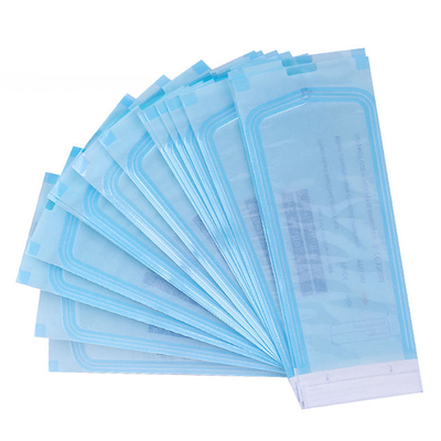 Acquistare Sacchetto sterile autoadesivo in PE di grado medico 70*230mm per la sterilizzazione di strumenti dentali per cliniche/ospedali fabbricazione online