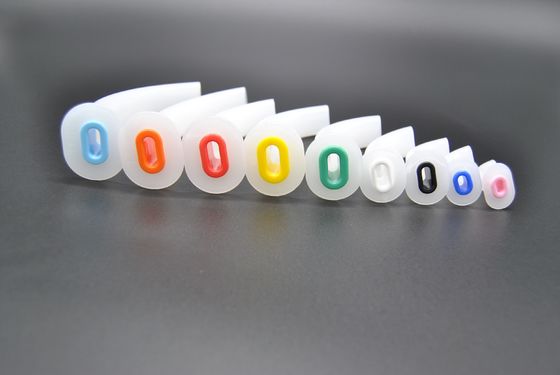 comprare L'adulto Cuffed il blocchetto rosso orofaringeo del morso della via aerea 100mm di Guedel fabbricazione online
