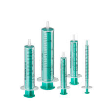 comprare Slittamento verde di Luer 2 parti di siringa sterile eliminabile non tossica senza ago fabbricazione online