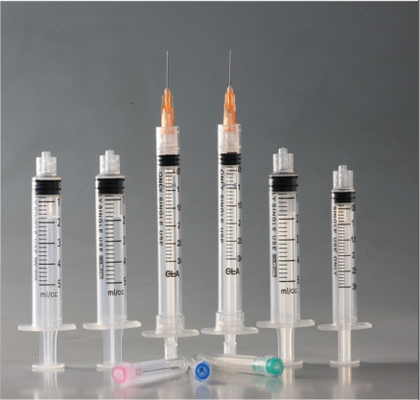 comprare Tre parti di Luer chiudono concentrico a chiave eliminabile delle siringhe dell'iniezione sterilizzato dal EO fabbricazione online