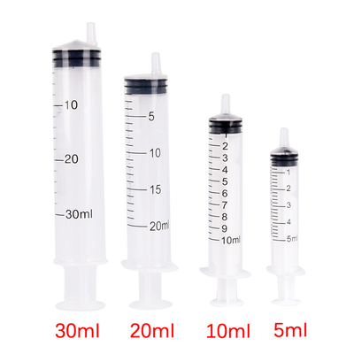 comprare Le siringhe sterili eliminabili Luer chiudono le tre parti a chiave non pirogena 10 ml 20 ml fabbricazione online