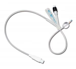 Buon prezzo Catetere urinario medico 100% di Foley del silicone eliminabile con la sonda del sensore di temperatura in linea
