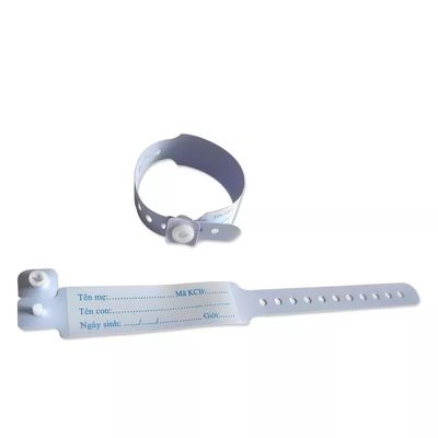 Buon prezzo Braccialetto identificativo in PVC medicale | Braccialetto paziente monouso con design confortevole in linea