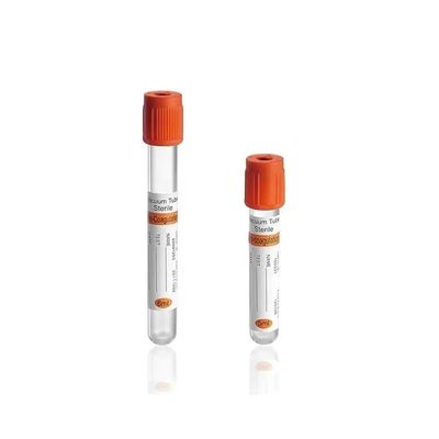 Buon prezzo Pro-coagulazione Tipo di tubo PET o materiale di vetro Tubo per prelievo di sangue sterilizzato sottovuoto in linea