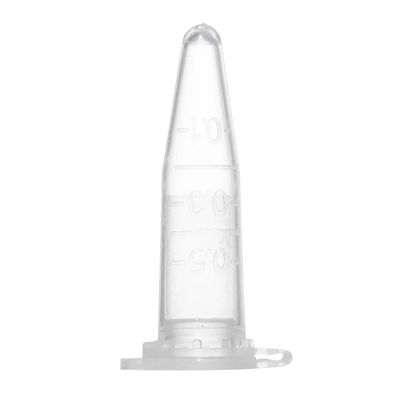 Buon prezzo tubo centrifugo conico di plastica sterile di 0.2ml 0.5ml 1.5ml pp micro con il cappuccio in linea