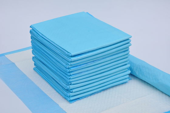 Buon prezzo 50×50CM Chux assorbente eliminabile sotto lo strato medico di Underpads dei risparmiatori di tela del cuscinetto in linea
