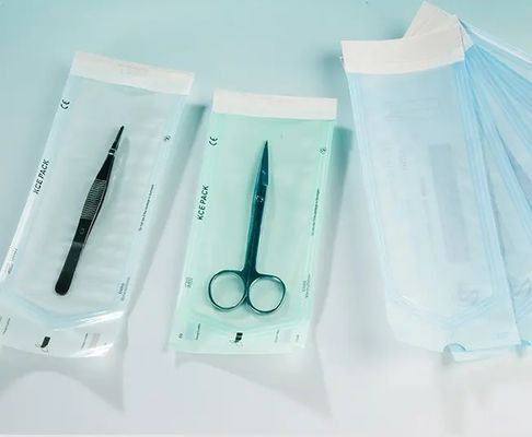 Buon prezzo 5.7 Cm X 13 Cm Sacco medico sterile confezionamento dentale peeling pack auto sigillo utilizzato per la sterilizzazione degli strumenti medici dentali in linea