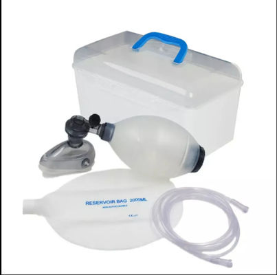 Buon prezzo Rianimazione artificiale in silicone Ambu Bag Rianimazione per addestramento ai primi soccorsi Rianimazione Rianimazione cardiopulmonare in linea
