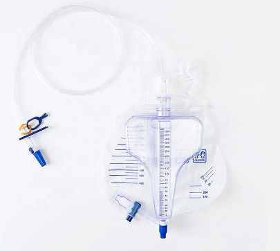 Buon prezzo Sacchetto di drenaggio per urimetro con bottiglia di misurazione raccolta usa e getta materiale in PVC di grado medico Sacchetto per urimetro CE ISO in linea