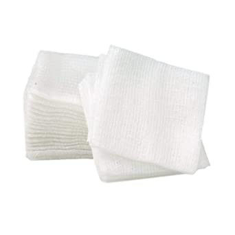 Buon prezzo Maglia di cotone di gassa Swab 18*15 larghezza 10cm,50cm,75cm,leggero, tessuto morbido usato per la cura delle ferite o per la cura del viso bagnato in linea