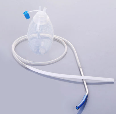 Buon prezzo Serbatoio in silicone con sistema di drenaggio fermo Trocar e tubo di drenaggio in silicone in linea