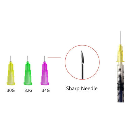 Buon prezzo Aghi di bellezza 34G 1.5MM 1.2MM aghi medici micro multi per iniezioni in linea
