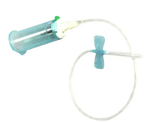 Buon prezzo Safety Blood Collection Set Consumabili medici sangue Butterf ago con porta in linea