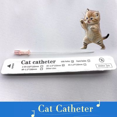 Buon prezzo Catetere urinario veterinario per animali 1.0 mm e 1.3 mm, monouso veterinario, catetere urinario per gatti in linea