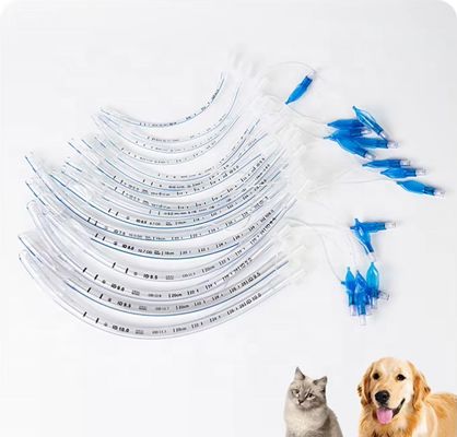 Buon prezzo Tubo endotracheale veterinario e tubo endotracheale rinforzato – Tubi per intubazione in PVC di grado medicale per animali domestici in linea