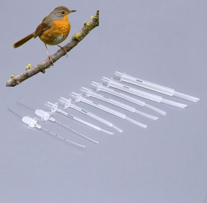 Buon prezzo Tubo endotracheale aviario in silicone veterinario    inclusa la stiletto in acciaio inossidabile    dimensioni da 1,0 a 6,0 mm in linea