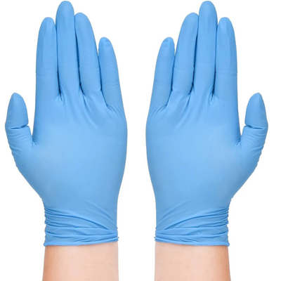 Buon prezzo Examination Powder Free Xl Nitrile Disposable Gloves Blue in linea