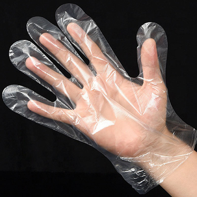 Buon prezzo Produttore di guanti in PE monouso Guanti di plastica confezionati singolarmente Guanti monouso per uso alimentare in linea