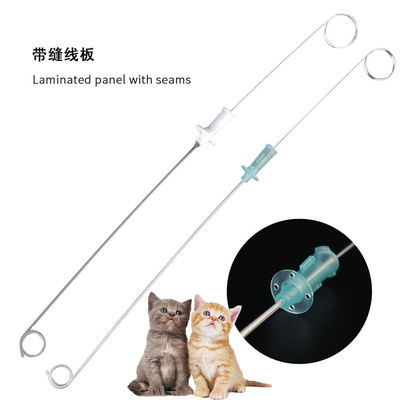 Buon prezzo Catetere Renale VETERINARIO in PU di Grado Medico / Stent Urinario con Mandrino 3FR/4FR 120mm/130mm Completa Radiopacità per Diagnosi Tratto Urinario Cane Gatto Drenaggio ISO / FDA in linea