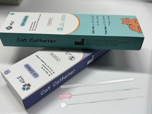Buon prezzo Catetere urinario per gatti TPU con stiletto, lavaggio, ritenzione, riduzione dei calcoli urinari per la cura urinaria del gatto in linea