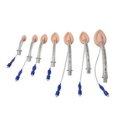 Buon prezzo Maschera laringea ergonomica riutilizzabile in silicone con telaio rinforzato per uso multiplo fino a 40 volte in linea