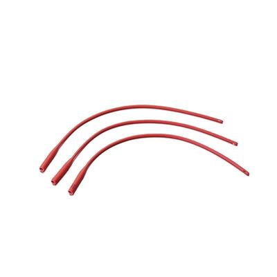 Buon prezzo Medical-Grade Red Latex Urethral Adult Catheter with 400mm Length Class II and 5 Years Shelf Life in linea