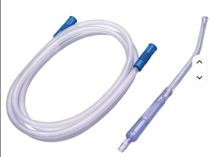 Buon prezzo Class I High-Flow Yankauer Suction Set with 3 Years Shelf Life for Medical Airway Clearance in linea