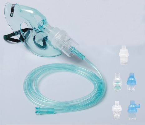 Buon prezzo Medical Grade PVC Nebulizer Mask with 360° Swivel Connector and Soft Seal for Comfortable Aerosol Therapy in linea