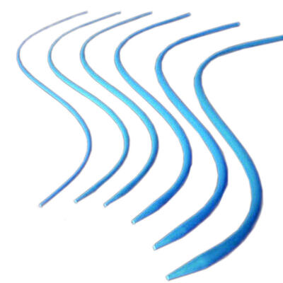 Buon prezzo Tubo endotracheale medicinale usa e getta con alta visibilità Blu PVC/PE in tipo solido o cavo per dimensioni multiple in linea