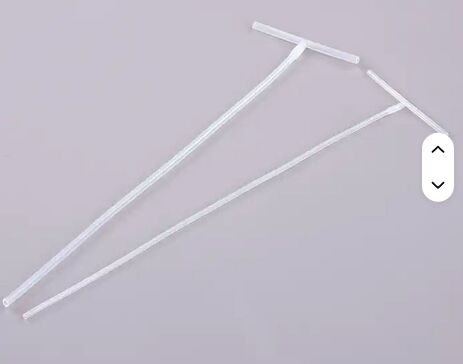 Buon prezzo Drenaggio biliare a T in silicone medicale con visibilità ai raggi X – Lunghezza 35 cm per precisione chirurgica in linea