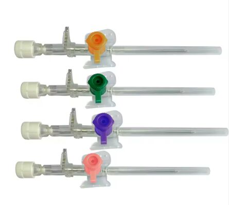Buon prezzo Cannula endovena IV con design alato per un facile inserimento nelle dimensioni 14G-26G in PVC di qualità medica in linea