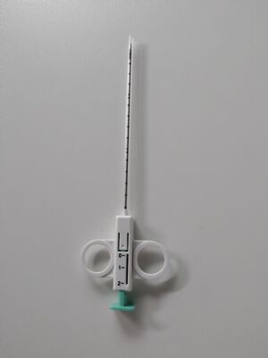 Buon prezzo Ago aspirazione semi-automatica con fenditura di campionamento da 20 mm e punta ecogena per diagnostica oncologica in linea