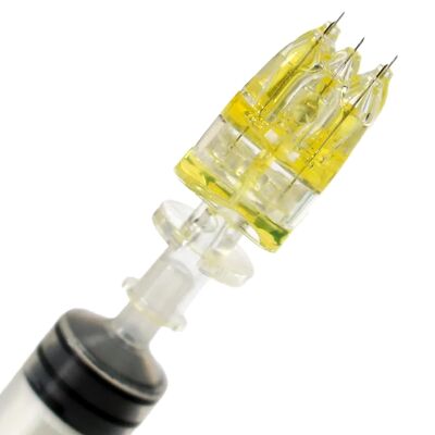 Buon prezzo Sterile 5 pin lunghezza regolabile dell' ago cristallo multi iniettore Meso ago per salone di bellezza in linea