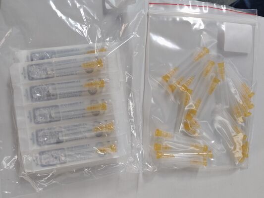 Buon prezzo Ago sterile 34G Meso con tecnologia a parete ultrasottile per una sensazione minima e un ridotto livido e gonfiore in linea