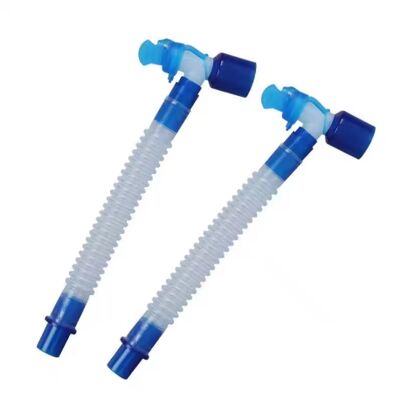 Buon prezzo Tubo di prolunga monouso per circuito respiratorio con funzione espandibile Design a forma di L antipiega per un controllo superiore delle infezioni in linea