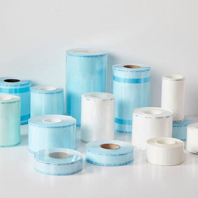 Buon prezzo 200m/roll Sacchetto di sterilizzazione per la clinica di materiale dentale medico manuale usa e getta In linea