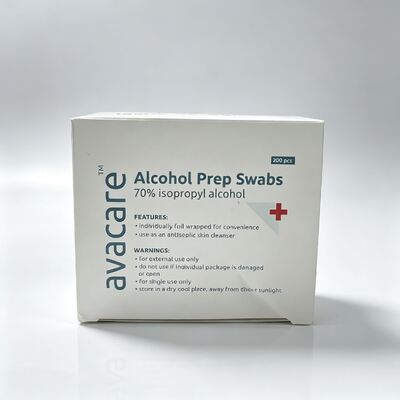 Buon prezzo Swabs medici al 70% di isopropilico alcol Prezzo all'ingrosso Swabs alcolici monouso non tessuti 3x6cm In linea