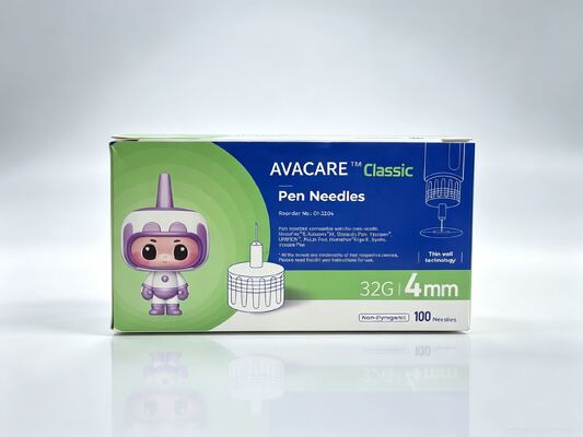 Buon prezzo 32G 4mm a 8mm Universal Fit Insulin Pen Needle Pen Disposable Needle per il trattamento del diabete In linea